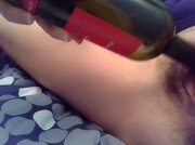 Bottiglia into pussy